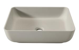 Abode Cava 450x350mm Tablet Basin - Pebble Grey